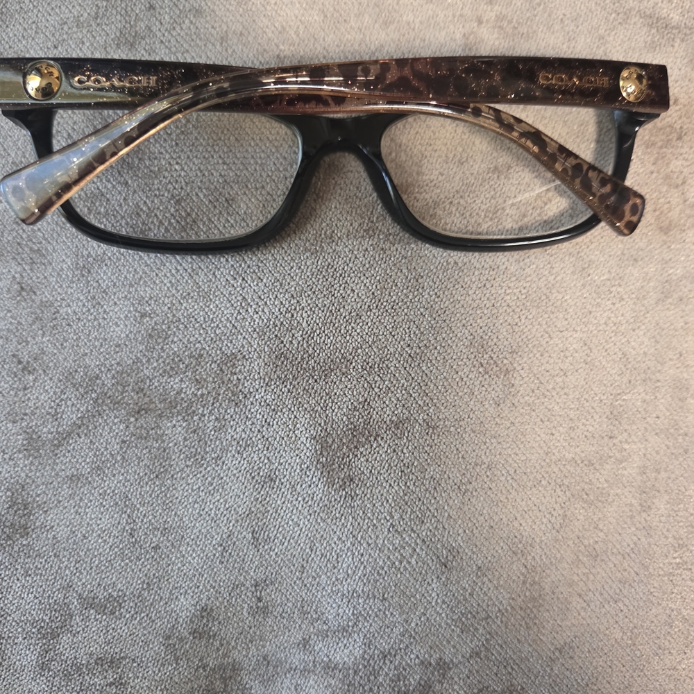 Coach HC6082 5353 Black/Wild Beast Women's Eyeglasses 53-17-135 - Picture 11 of 12
